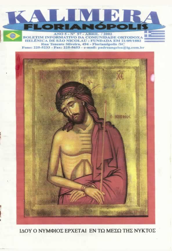 Capa de Kalimera — Abril de 2002