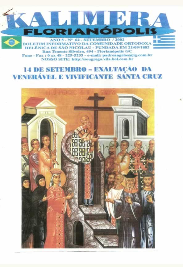 Capa de Kalimera — Setembro de 2002