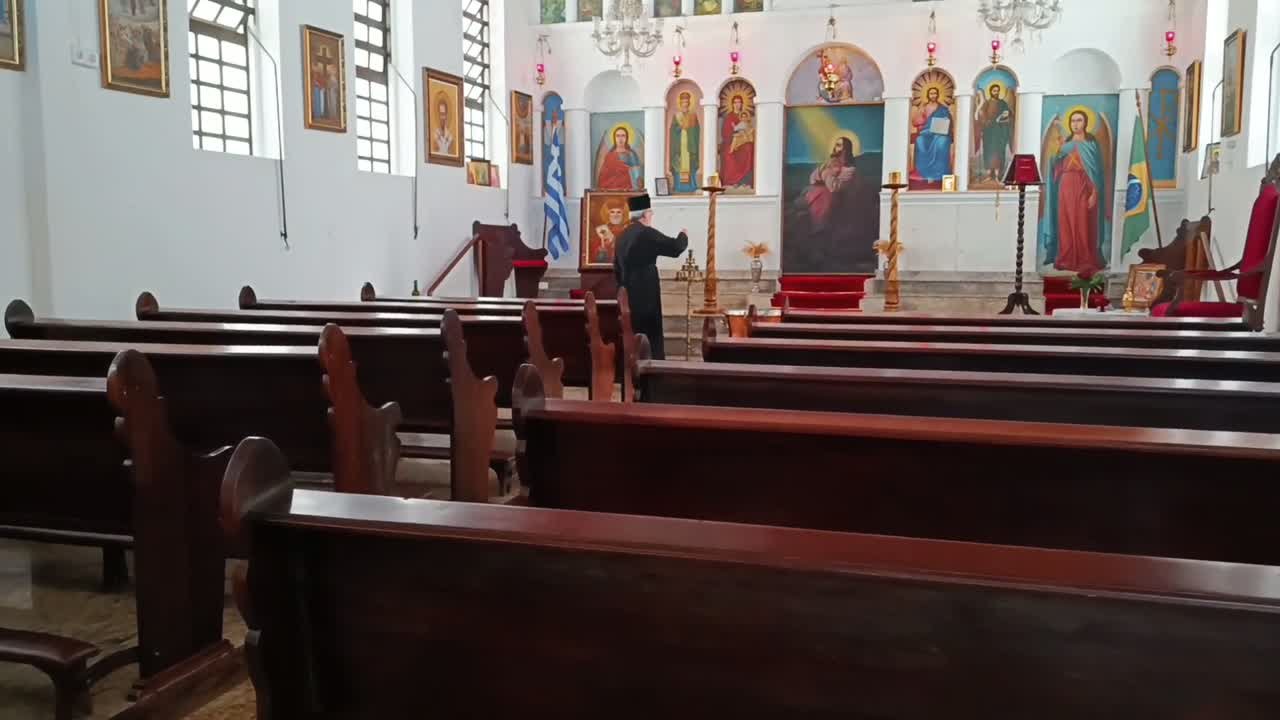 Interior da Igreja São Nicolau